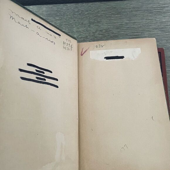 Antique Vintage 1920s Math Algebra Textbooks Lot of 5 - Picture 11 of 15